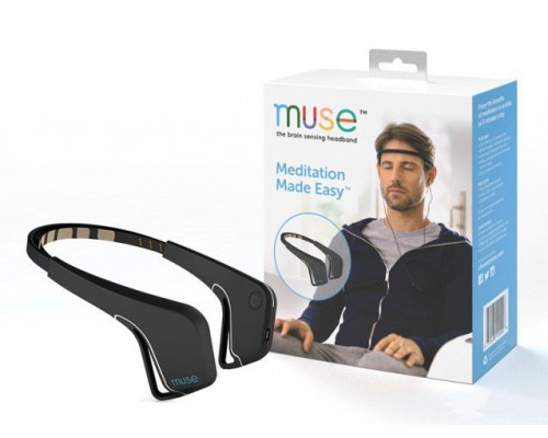 Muse InteraXon Brain Sensing Headband - нейрообруч для медитации и релаксации (Black)