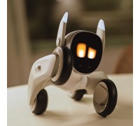 Умная интерактивная робот собака LOONA c искусственным интеллектом Chat GPT, программируемый робот (Зарядная станция в комплекте)