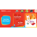 Обучающие настольные игры 4в1 Osmo "Little Genius Starter Kit" для iPhone и iPad, английский алфавит, рисование, переодевание, решение проблем