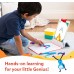 Обучающие настольные игры 4в1 Osmo "Little Genius Starter Kit" для iPhone и iPad, английский алфавит, рисование, переодевание, решение проблем