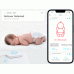 Набор Радионяня Sense-U Smart Baby Monitor 3 c камерой, аудио, видеоняня с датчиками дыхания, опрокидывания, сенсорными датчиками температуры. Ночное видение, двусторонняя связь, обнаружение движения, большой радиус действия и бесплатное приложение