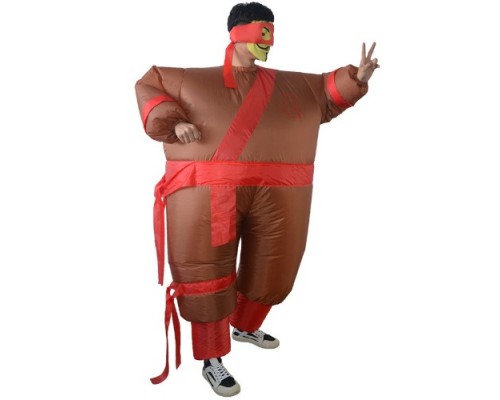 Надувной карнавальный костюм для взрослого "Ниндзя"