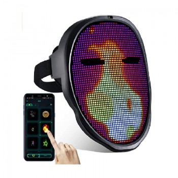 Светодиодная программируемая маска для лица с Bluetooth