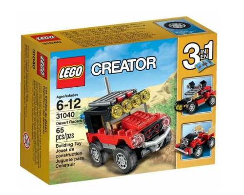 Конструктор LEGO Creator Пустынные гонщики Арт. 31040, 65 дет.