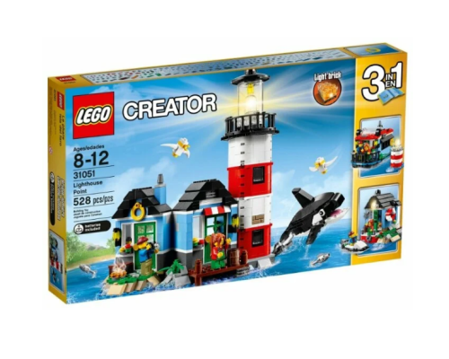 Конструктор LEGO Creator Маяк на мысу Арт. 31051, 528 дет.