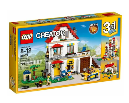 Конструктор LEGO Creator Модульная семейная вилла Арт. 31069, 728 дет.