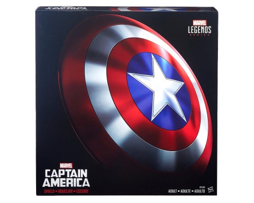 Щит Капитана Америки в полный размер: Captain America Shield MARVEL 1:1
