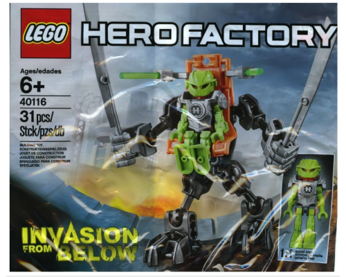 Конструктор Lego Hero Factory Шагающий робот Бриз Арт. 40116, 31 дет.