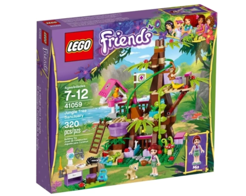 Конструктор Lego Friends Джунгли: Домик на дереве Арт. 41059, 320 дет.