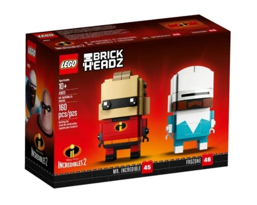Конструктор LEGO BrickHeadz Мистер Исключительный и Фреон Арт. 41613, 160 дет.
