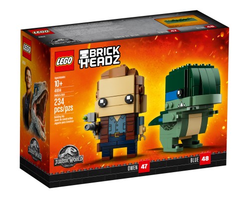Конструктор LEGO BrickHeadz Оуэн и Блю Арт. 41614, 234 дет.