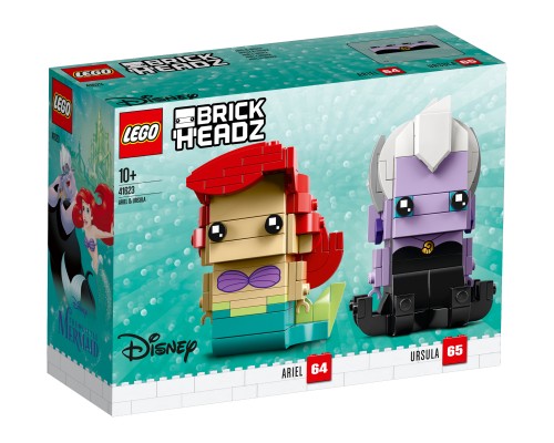 Конструктор LEGO BrickHeadz Ариэль и Урсула Арт. 41623, 361 дет.