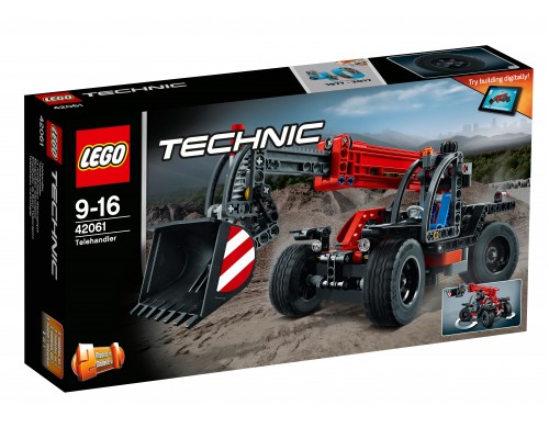 Конструктор LEGO Technic Телескопический Погрузчик Арт. 42061, 260 дет.