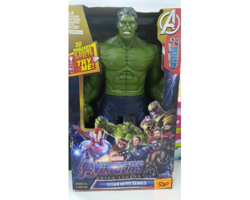 Фигурка 30 см Халк  Мстители Hulk AVENGERS
