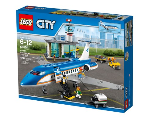 Конструктор Lego City Терминал Аэропорта Арт. 60104, 694 дет.