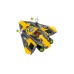 Конструктор LEGO Star Wars Звёздный истребитель Энакина Арт. 75214, 247дет.