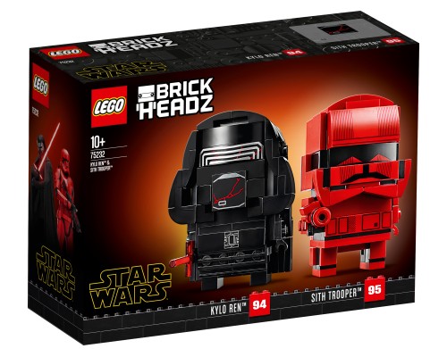 Конструктор LEGO BrickHeadz Кайло Рен и штурмовик ситхов Арт. 75232, 240 дет.