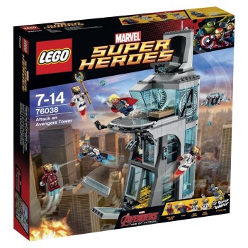 Конструктор LEGO Marvel Super Heroes Нападение на башню Мстителей Арт. 76038, 515 дет.