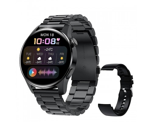 Смарт-часы мужские с Bluetooth, фитнес-трекером и цветным экраном