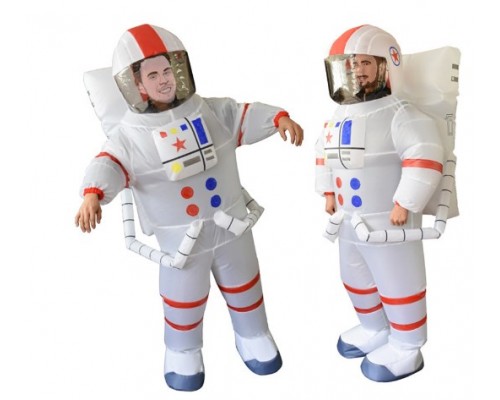Надувной костюм астронавта для взрослых