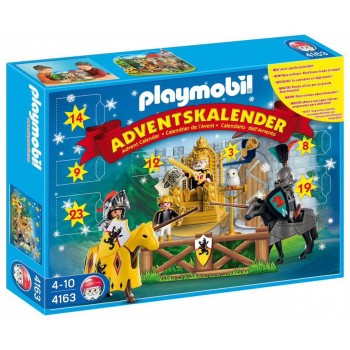 Конструктор Playmobil Адвент календарь Рыцарский турнир, арт.4163, 94 дет.