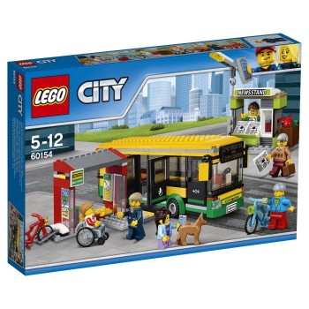 Конструктор Lego City Автобусная остановка, арт.60154, 337 дет.