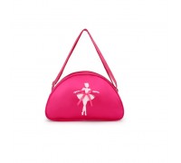  Спортивная сумка для танцев "Балерина" Розовая, сумка для чешек
