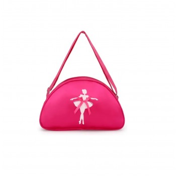  Спортивная сумка для танцев "Балерина" Розовая, сумка для чешек
