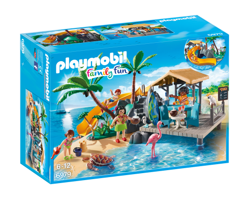 Конструктор Playmobil Бар на тропическом острове, арт.6979, 56 дет.