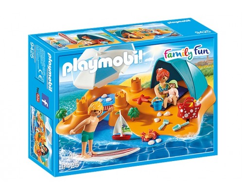 Конструктор Playmobil Семья на пляже арт.9425, 30 дет.