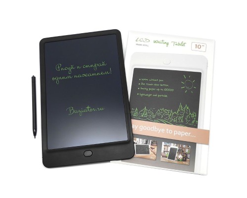 Графический планшет со стилусом LCD WRITING TABLET H10L, 10 дюймов