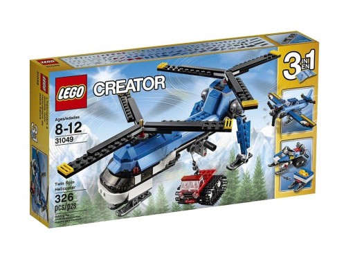 Конструктор LEGO Creator Двухвинтовой вертолет Арт. 31049, 326 дет.