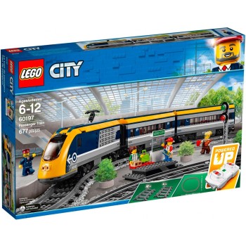 Конструктор LEGO City Пассажирский поезд Арт. 60197, 677 дет.