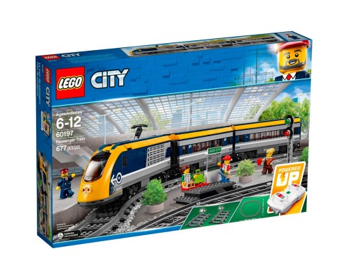 Конструктор LEGO City Пассажирский поезд Арт. 60197, 677 дет.