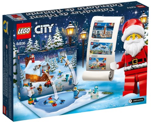 Конструктор LEGO City Рождественский календарь Арт. 60235, 234 дет.