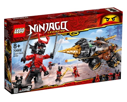 Конструктор LEGO Ninjago Земляной бур Коула Арт. 70669, 490 дет. 