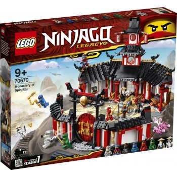 Конструктор LEGO Ninjago Монастырь Кружитцу Арт. 70670, 1070 дет.