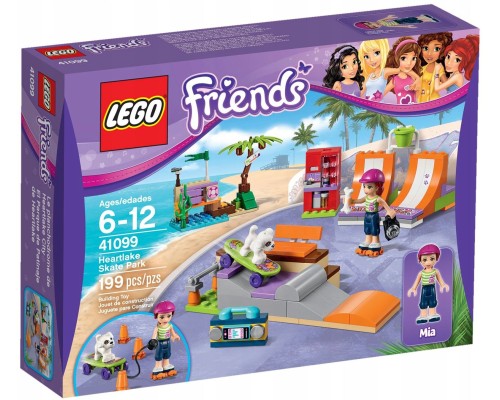 Конструктор LEGO Friends Скейт-парк Арт. 41099, 199 дет.