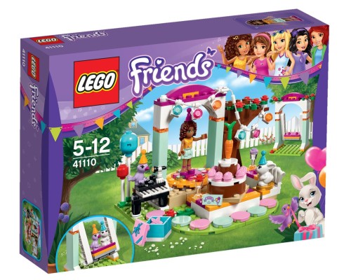 Конструктор LEGO Friends День рождения Арт. 41110, 191 дет.