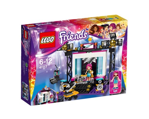Конструктор LEGO Friends Поп-звезда: телестудия Арт. 41117, 194 дет.