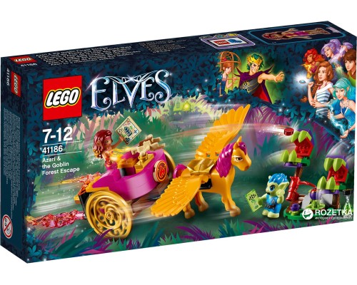 Конструктор LEGO Elves Побег Азари из леса гоблинов Арт. 41186, 145 дет.