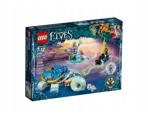 Конструктор LEGO Elves Засада Наиды и водяной черепахи Арт. 41191, 205 дет.