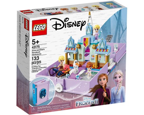 Конструктор LEGO Disney Princess Книга приключений Анны и Эльзы Арт. 43175, 133 дет.