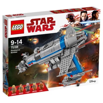 Конструктор LEGO Star Wars Бомбардировщик Сопротивления Арт. 75188, 780 дет.