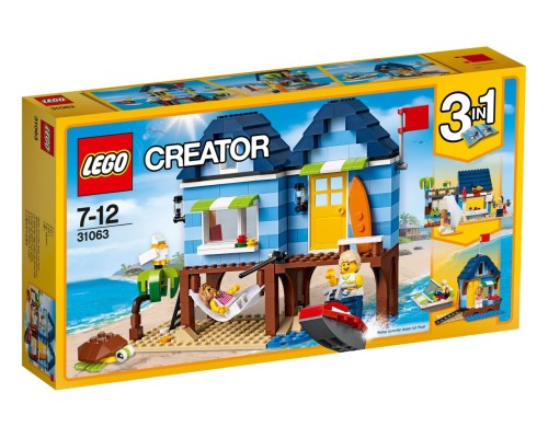Конструктор LEGO Creator Отпуск у моря Арт. 31063, 275 дет.