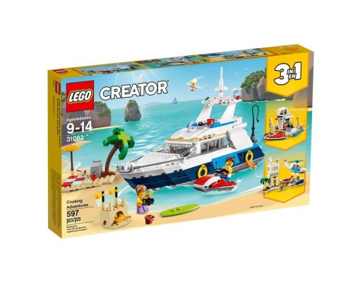 Конструктор LEGO Creator Морские приключения Арт. 31083, 597 дет.