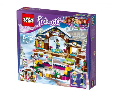 Конструктор LEGO Friends Горнолыжный курорт: каток Арт. 41322, 307 дет.