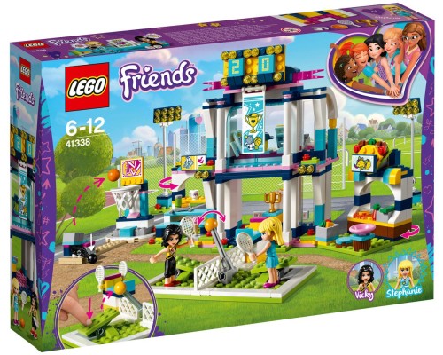 Конструктор LEGO Friends Спортивная арена для Стефани Арт. 41338, 460 дет.