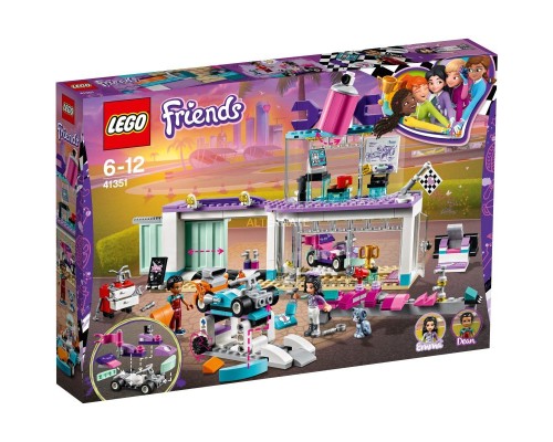 Конструктор LEGO Friends Мастерская по тюнингу автомобилей Арт. 41351, 413 дет.