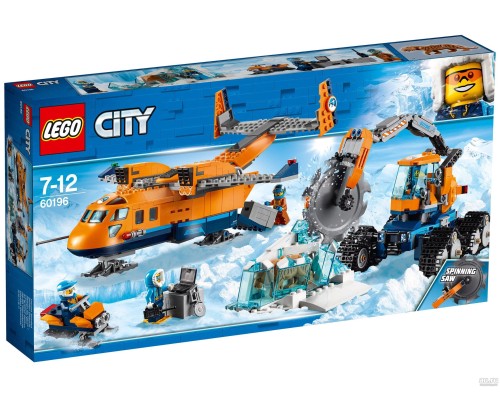 Конструктор LEGO City Арктический грузовой самолет Арт. 60196, 707 дет.
